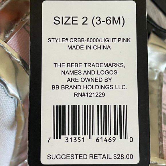 Bebe Shoes - Picture 7 of 7